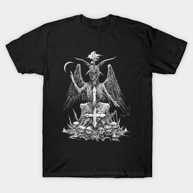 Baphomet T-Shirt by sawblade666